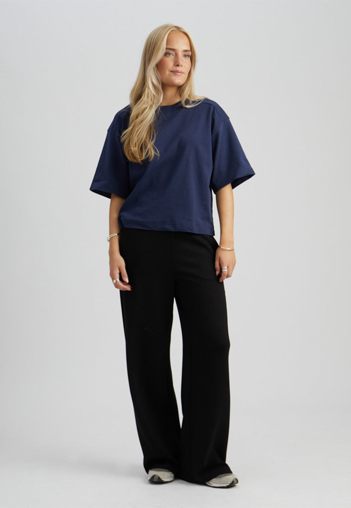 Peppercorn PCFiola GOTS T-shirt T-Shirt 5270 Black Iris