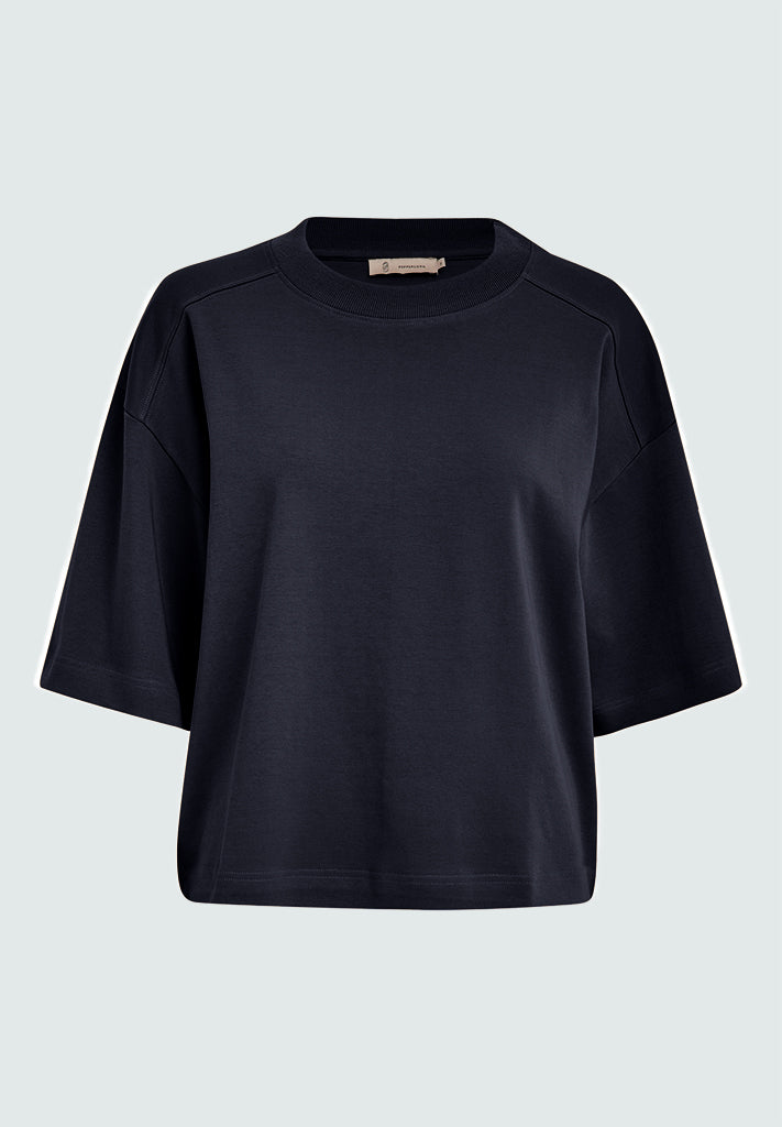 Peppercorn PCFiola GOTS T-shirt T-Shirt 5270 Black Iris