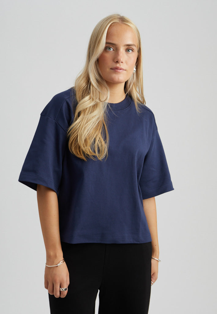 Peppercorn PCFiola GOTS T-shirt T-Shirt 5270 Black Iris