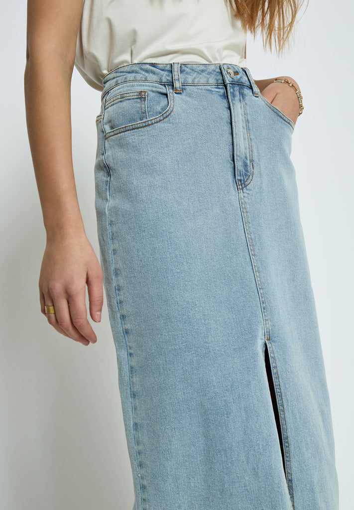 Peppercorn PCFione Skirt Skirt 9600 Light Blue Wash