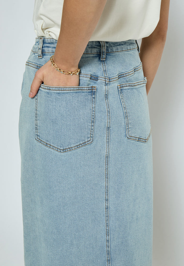 Peppercorn PCFione Skirt Skirt 9600 Light Blue Wash