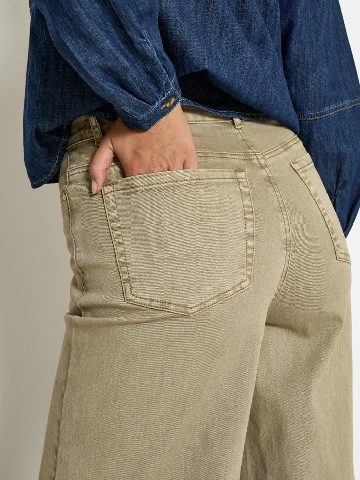 Peppercorn PCFlora Jeans Jeans 4224 Spray Green
