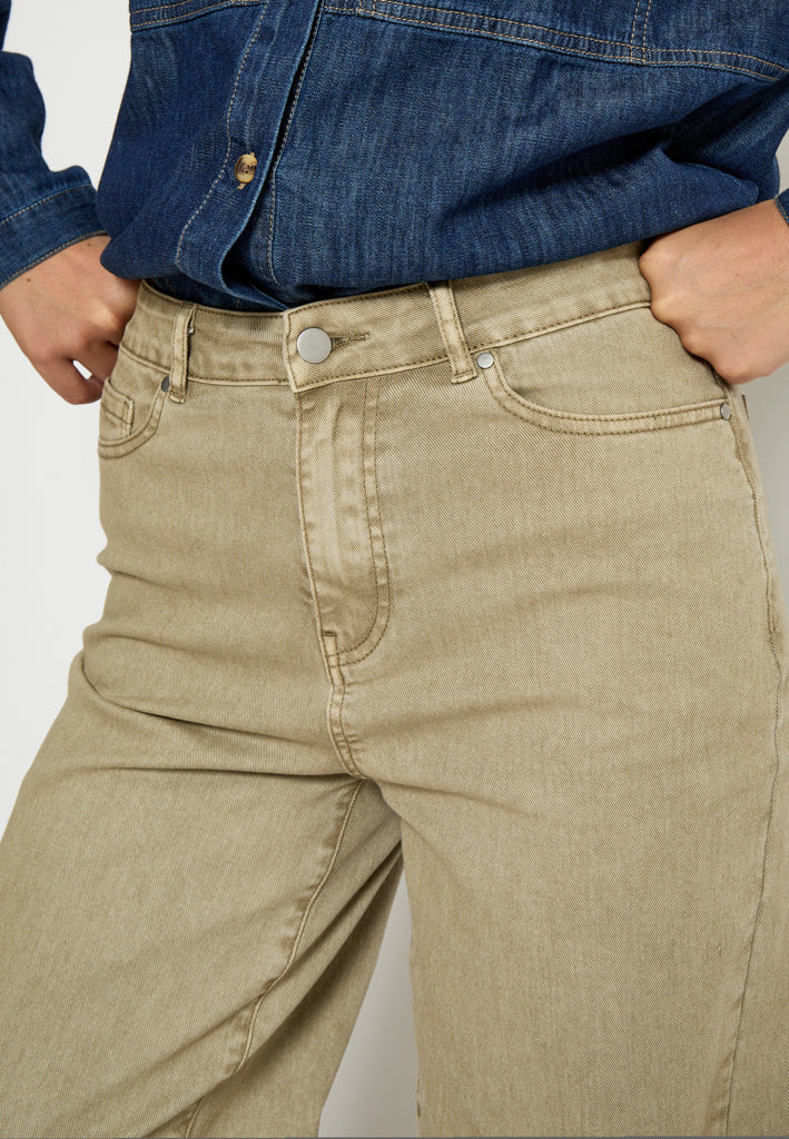 Peppercorn PCFlora Jeans Jeans 4224 Spray Green