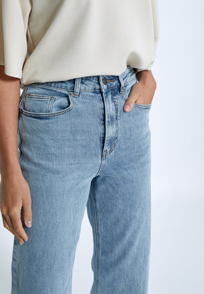 Peppercorn PCFran Denim Full Length Jeans Jeans 9600 Light Blue Wash