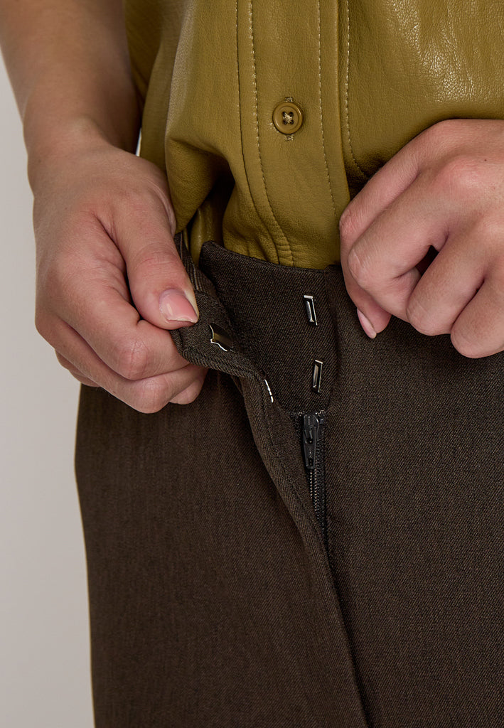 Peppercorn PCGaia GRS Pants Pant 3960M Java Brown Melange