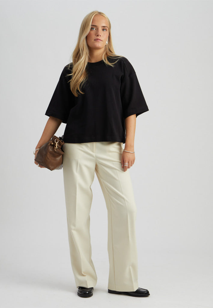 Peppercorn PCGina Straight Pant Pant 0202 Whitecap Creme