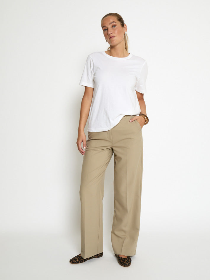Peppercorn PCGina Straight Pant Pant 4073 Kelp Sand