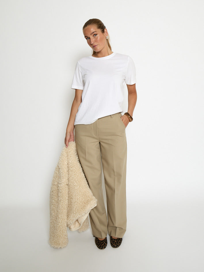 Peppercorn PCGina Straight Pant Pant 4073 Kelp Sand