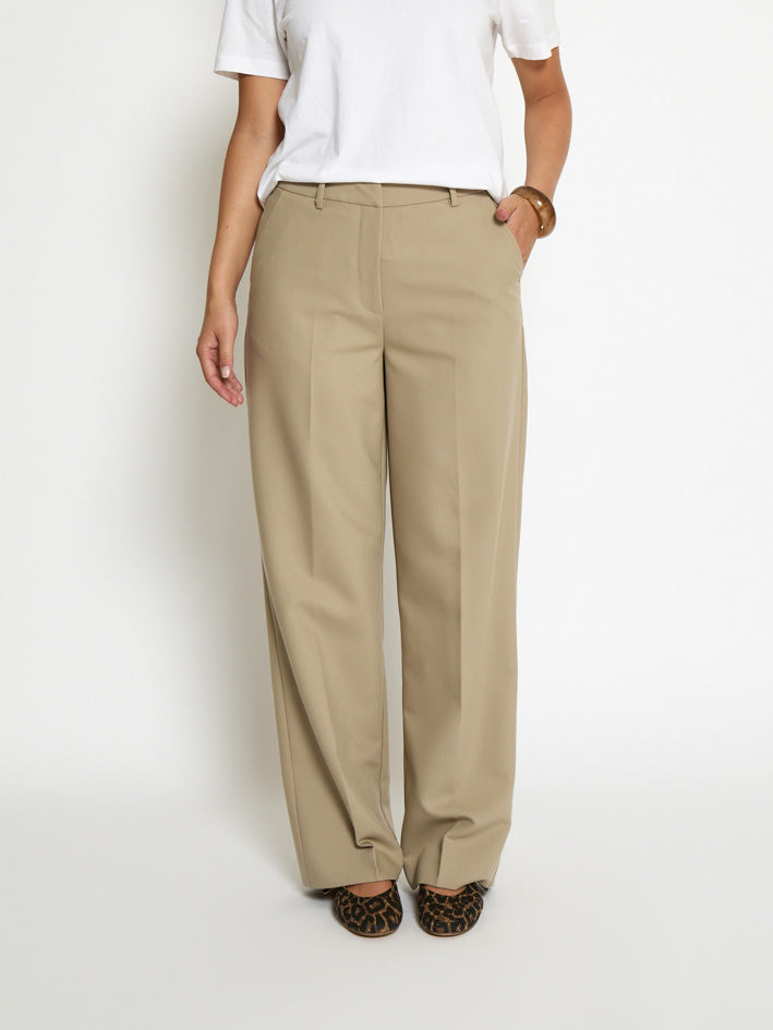 Peppercorn PCGina Straight Pant Pant 4073 Kelp Sand