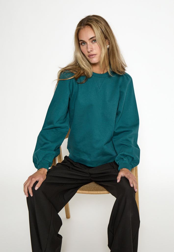 Peppercorn PCGloria GOTS Sweatshirt Sweatshirt 1495 Atlantic Deep