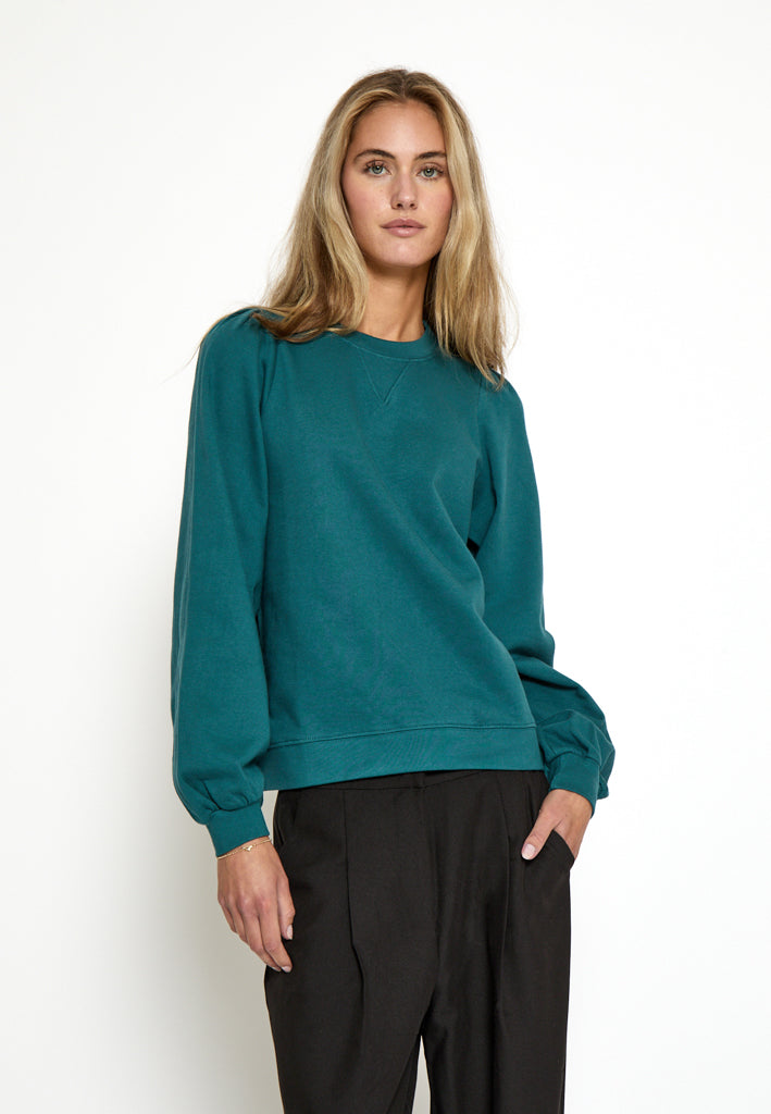 Peppercorn PCGloria GOTS Sweatshirt Sweatshirt 1495 Atlantic Deep