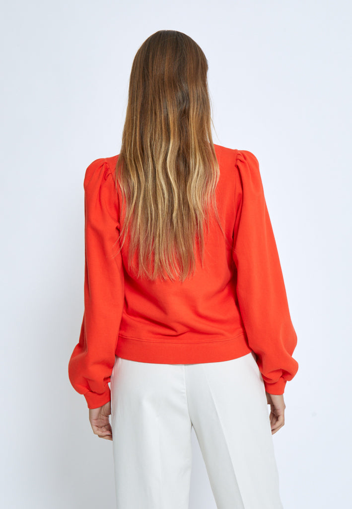 Peppercorn PCGloria GOTS Sweatshirt Sweatshirt 4071 GRENADINE
