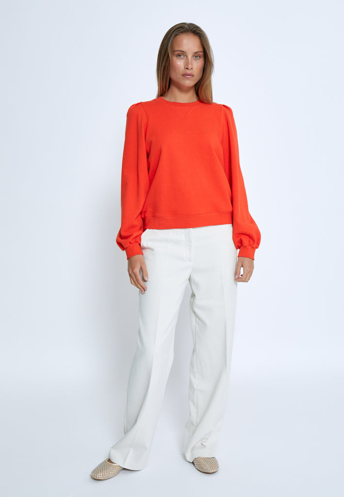 Peppercorn PCGloria GOTS Sweatshirt Sweatshirt 4071 GRENADINE