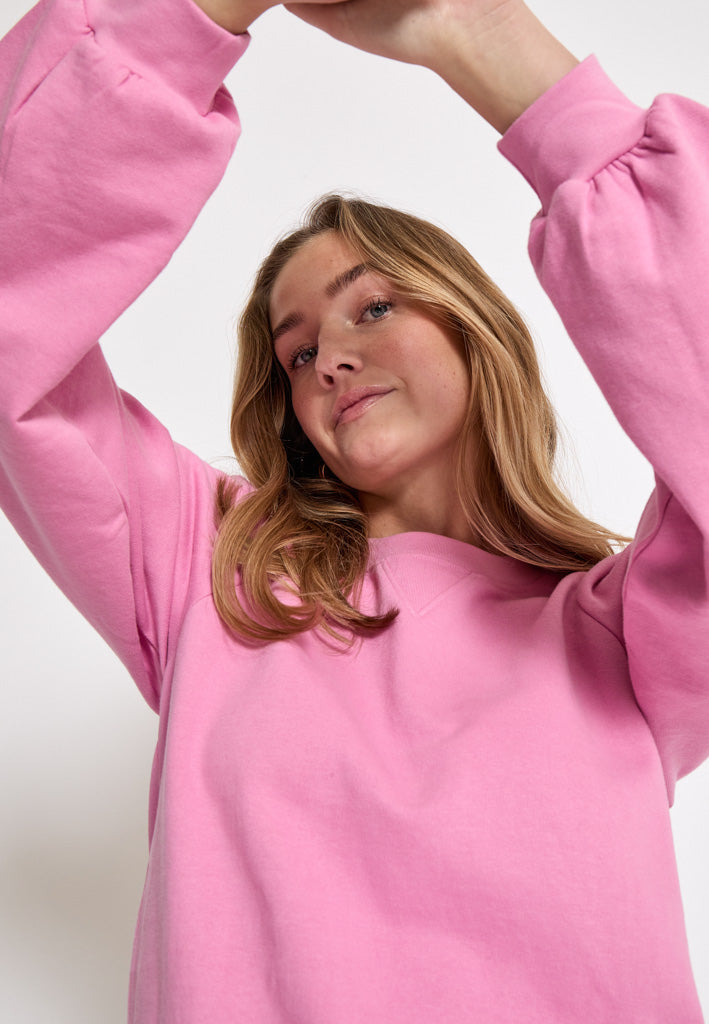 Peppercorn PCGloria GOTS Sweatshirt Sweatshirt 4630 Moonlite Mauve Pink