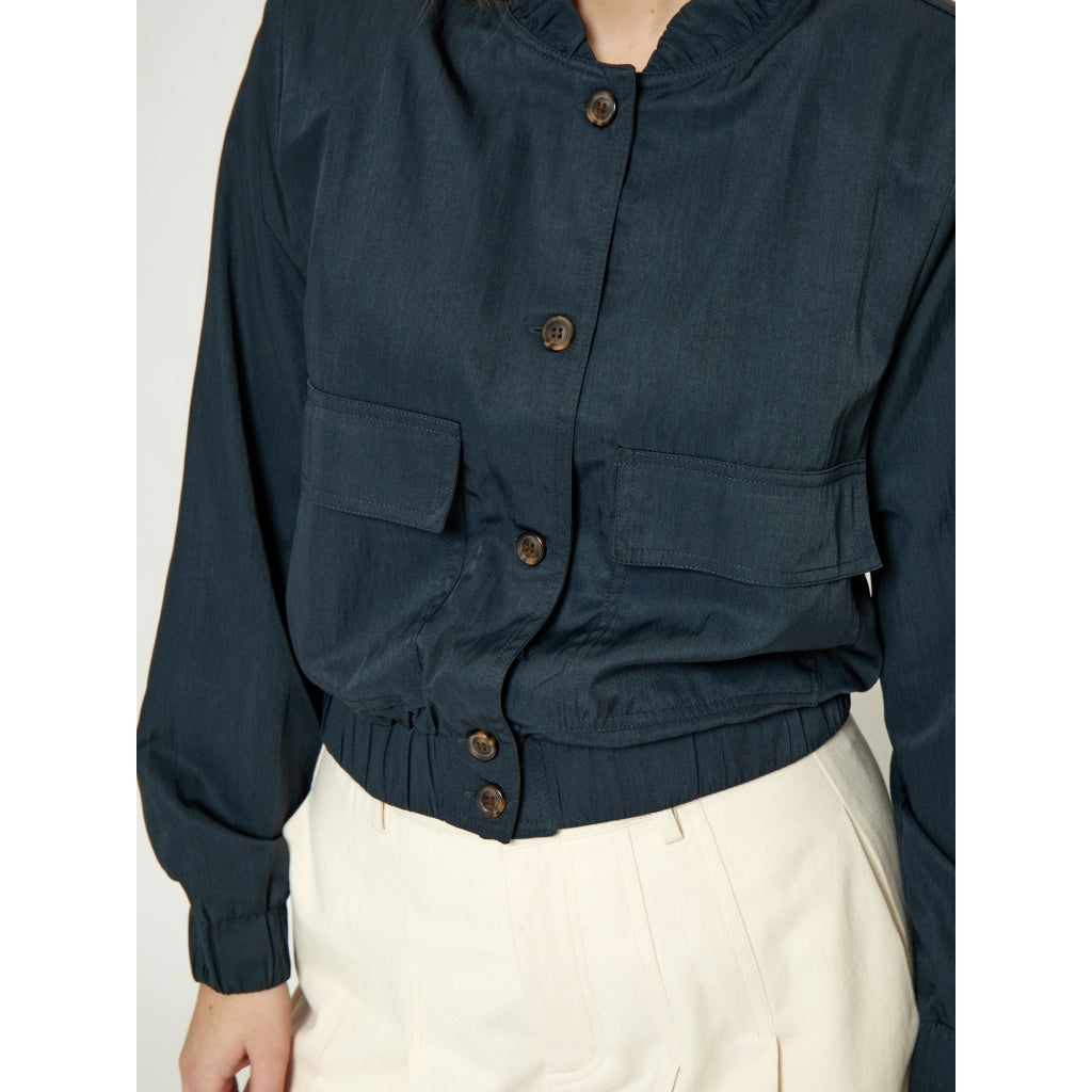 Peppercorn PCGrady Bomber Jacket Vest 5270 Dark Navy