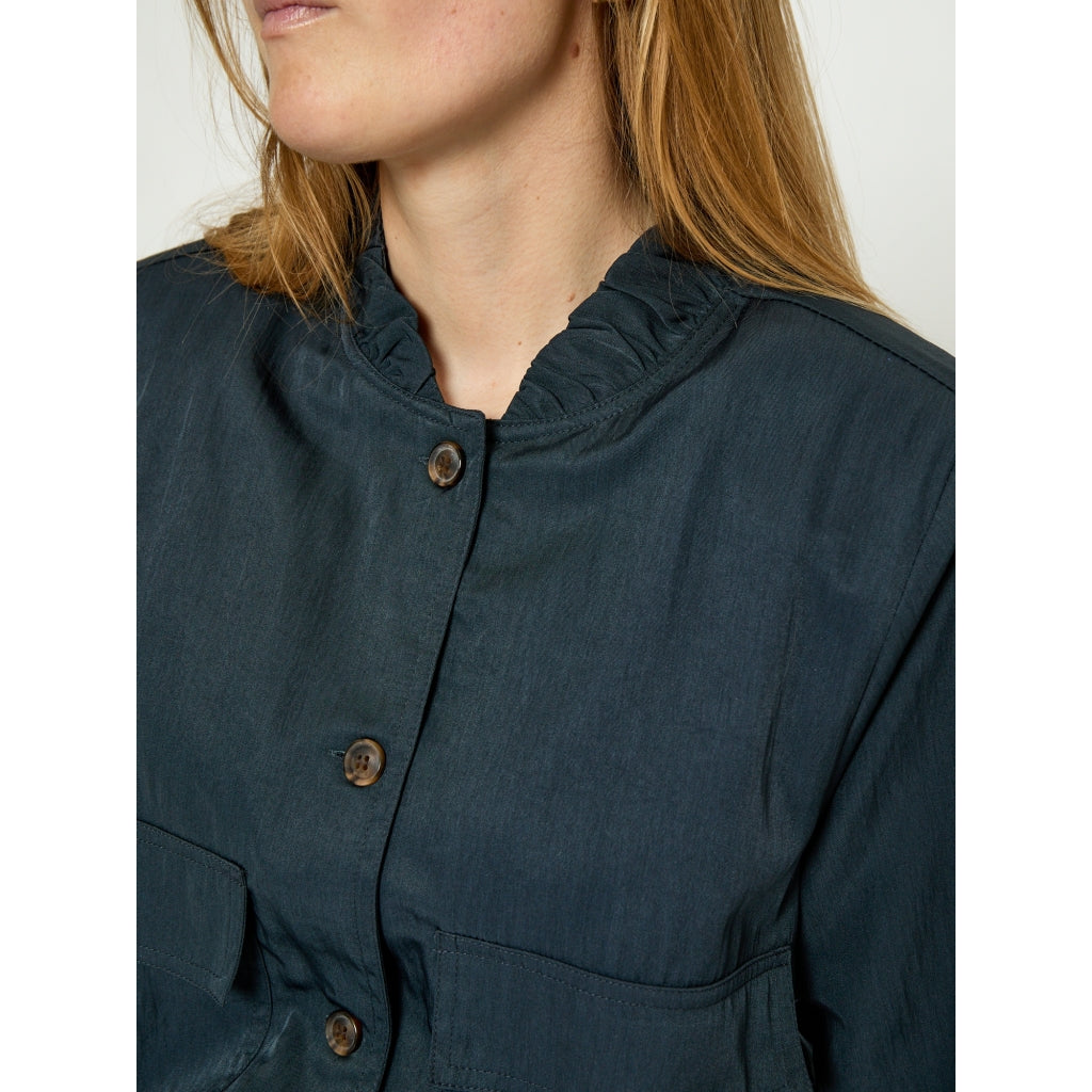 Peppercorn PCGrady Bomber Jacket Vest 5270 Dark Navy