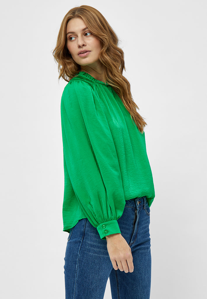 Peppercorn PCHaze Blouse Blouse 3205 Bright Green