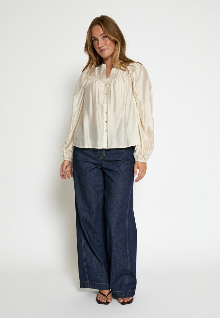 Peppercorn PCIda Shirt Shirt 0011 Gardenia