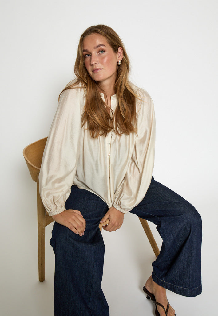 Peppercorn PCIda Shirt Shirt 0011 Gardenia