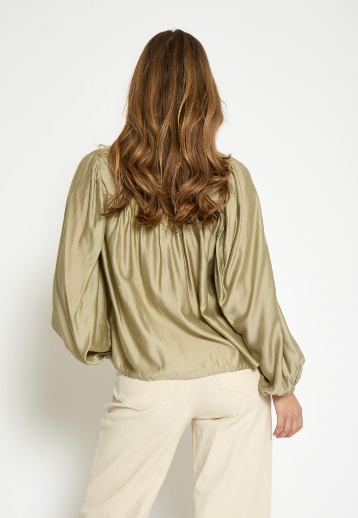 Peppercorn PCIda Shirt Shirt 0148 Gray Green