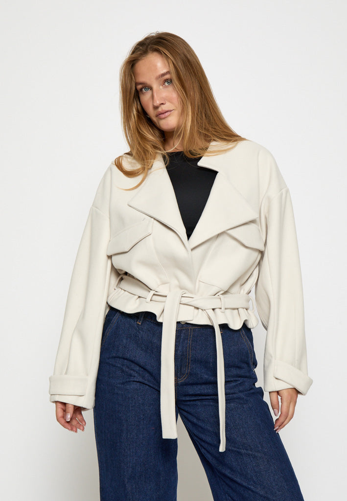 Peppercorn PCIlaya Jacket Jacket 0202 Whitecap Grey