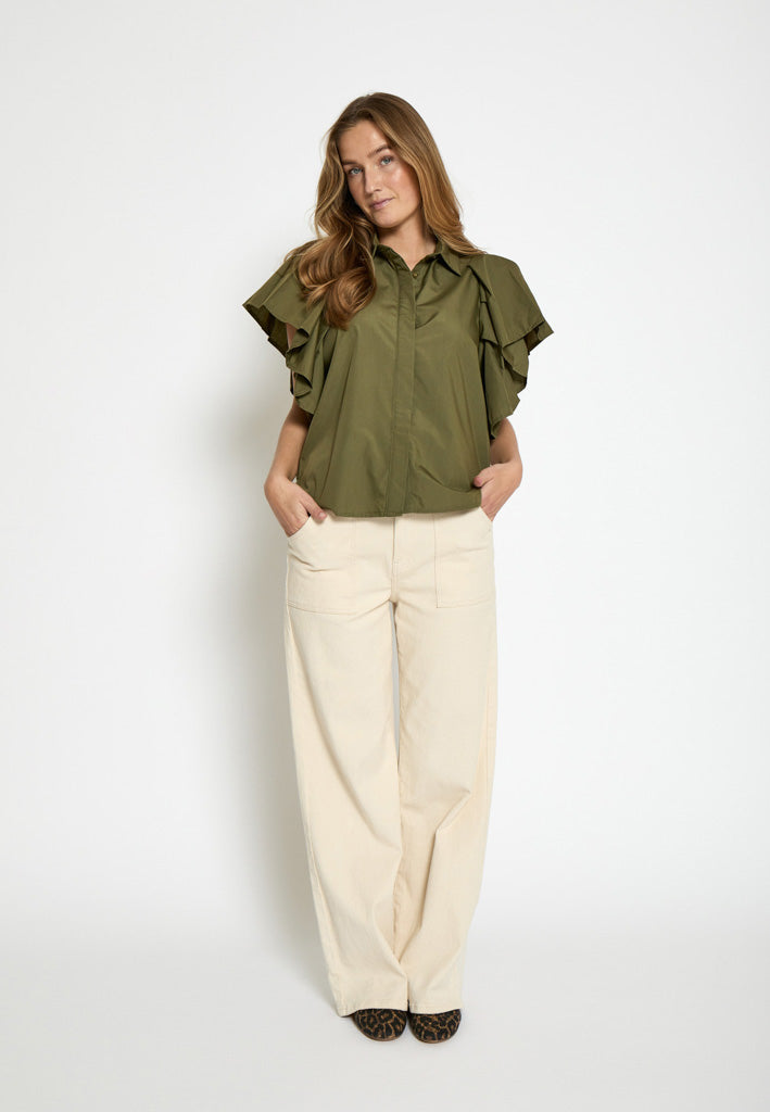 Peppercorn PCIlliona Shirt Shirt 3059 Kalamata