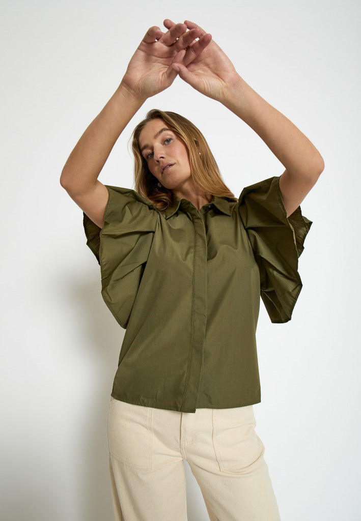 Peppercorn PCIlliona Shirt Shirt 3059 Kalamata