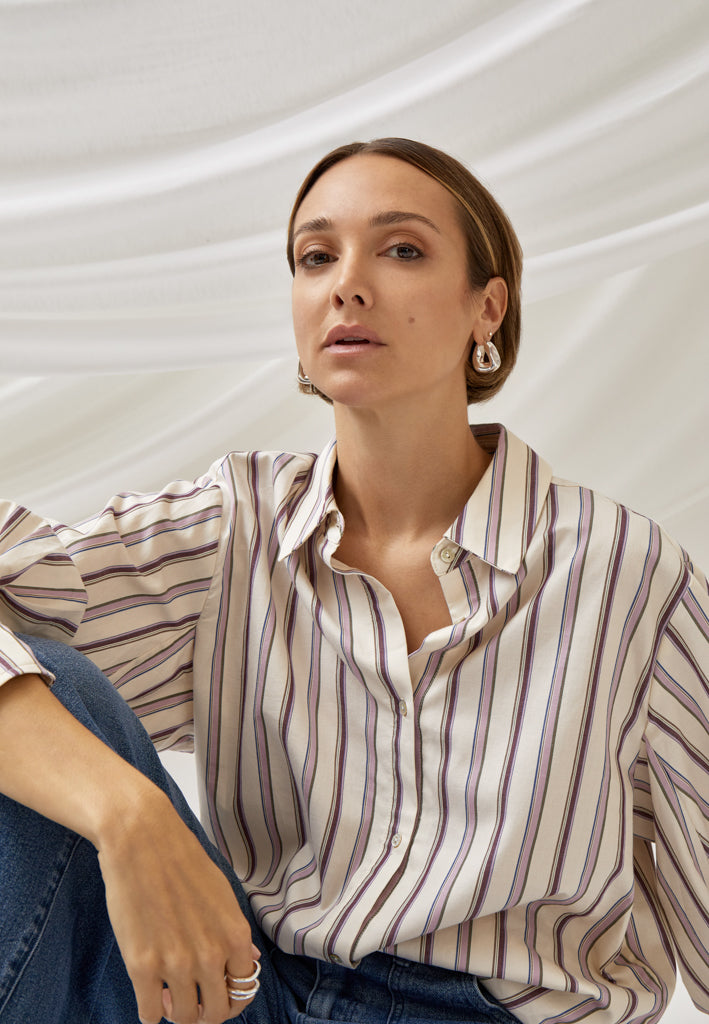 Peppercorn PCIly Shirt Shirt 0202S Whitecap Str.