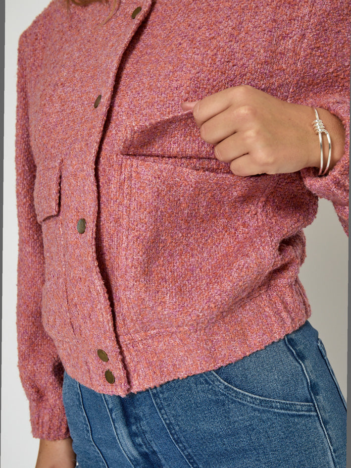 Peppercorn PCIvonne Jacket Jacket 4458M Ash Rose Melange