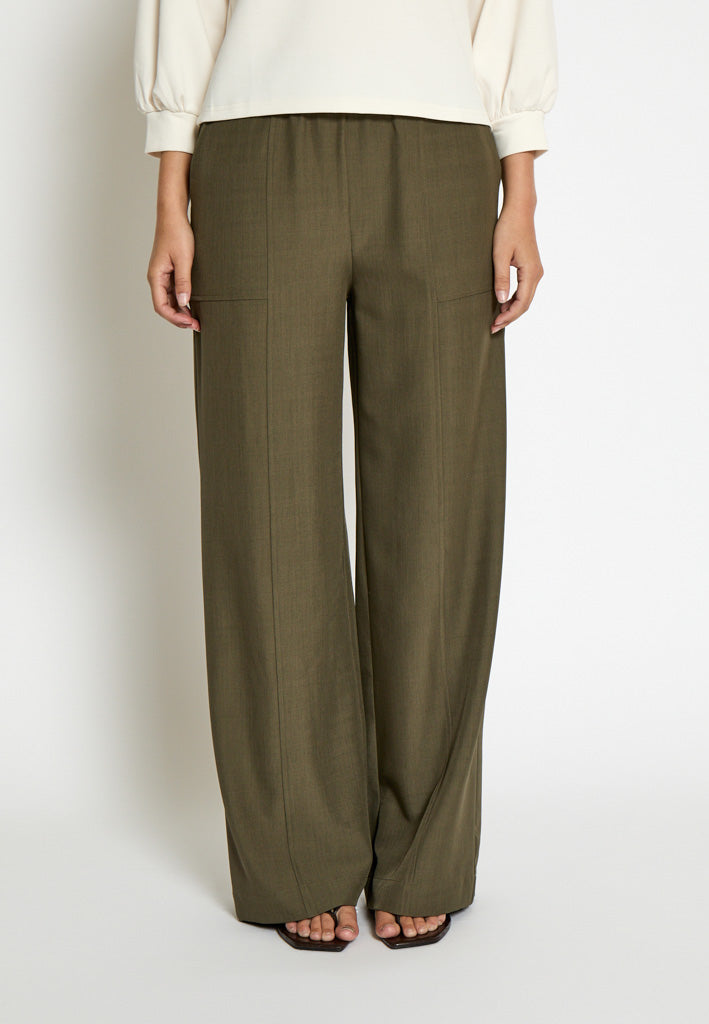 Peppercorn PCJane Pant Pant 3627M Grape Leaf melange