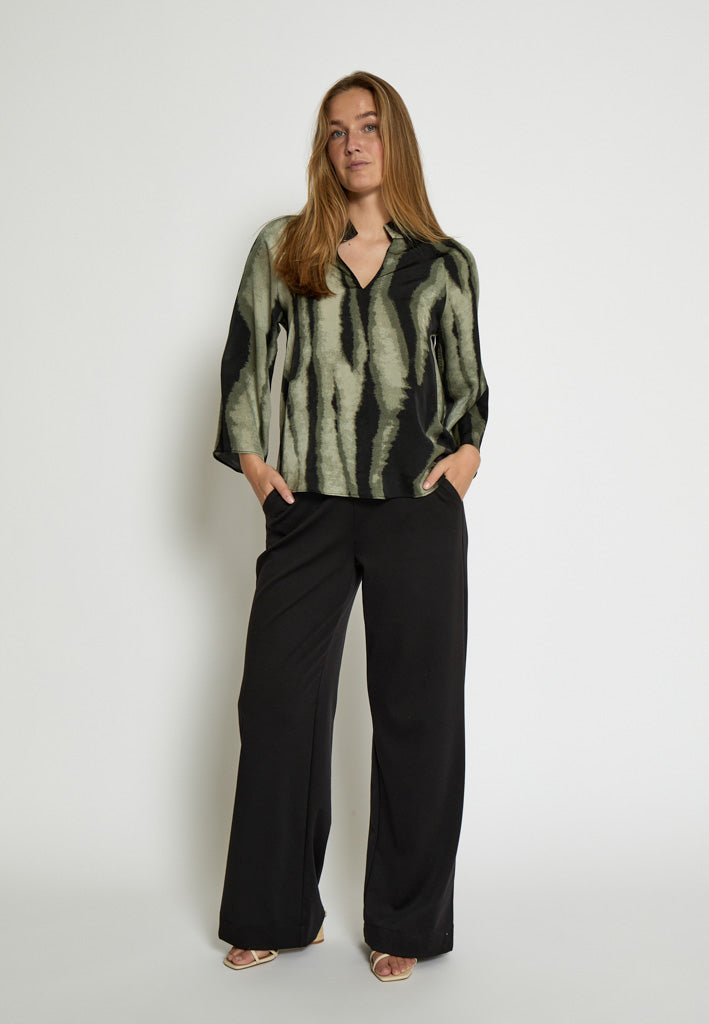 Peppercorn PCJeanne Blouse Blouse 3627P Grape Leaf Print