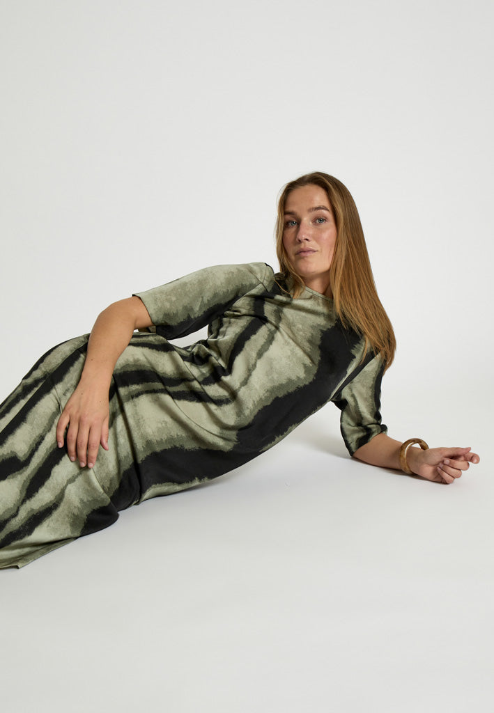 Peppercorn PCJeanne Dress Dress 3627P Grape Leaf Print