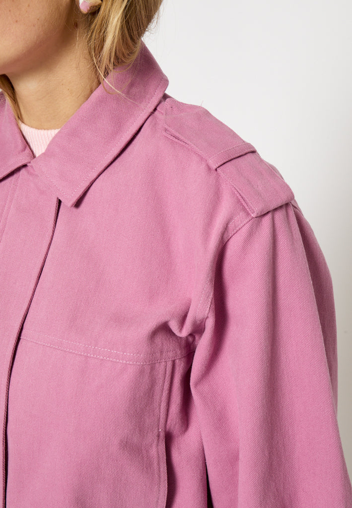 Peppercorn PCJenny Short Jacket Jacket 4630 Moonlite Mauve Pink