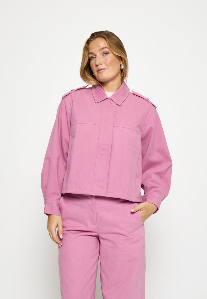 Peppercorn PCJenny Short Jacket Jacket 4630 Moonlite Mauve Pink