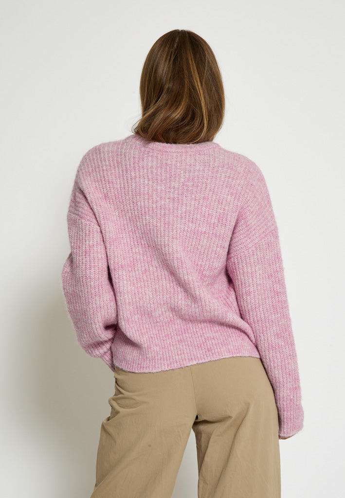 Peppercorn PCJessa GRS Knit Pullover Pullover 4630 Moonlite Mauve Pink