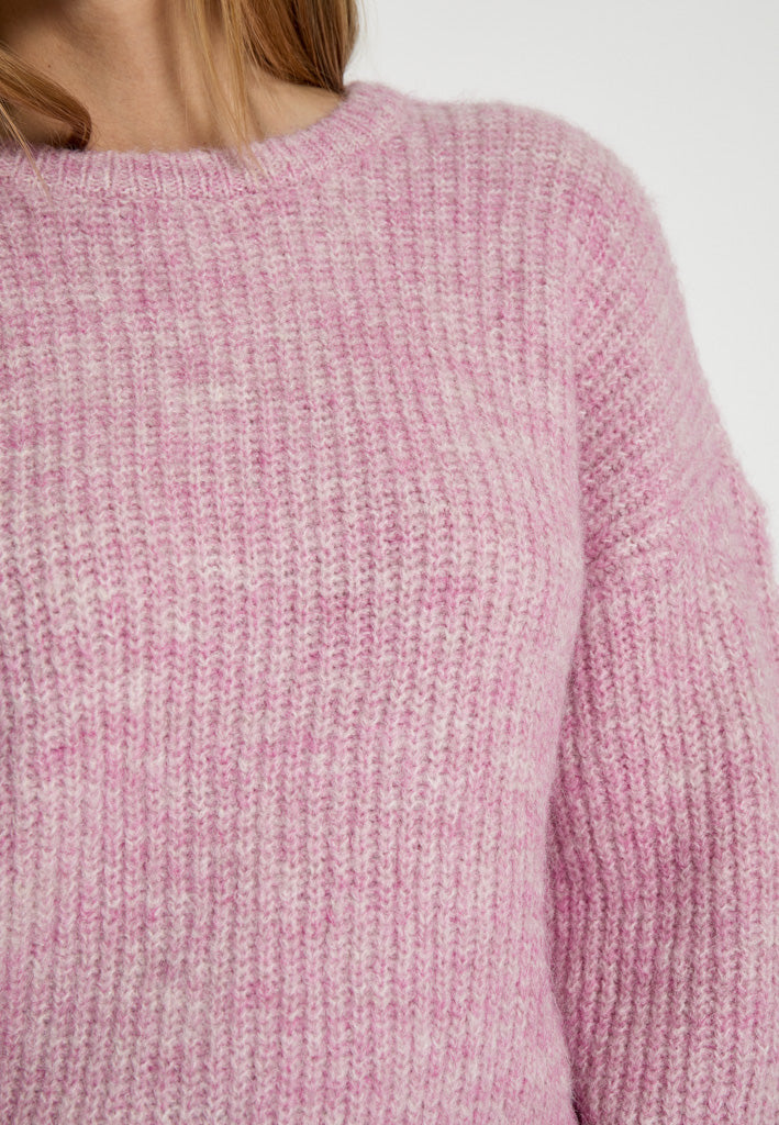 Peppercorn PCJessa GRS Knit Pullover Pullover 4630 Moonlite Mauve Pink