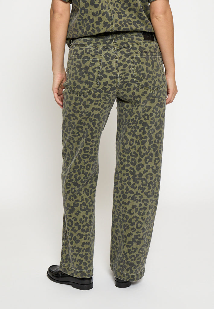 Peppercorn PCJessica Pant Pant 3627P Grape Leaf Print