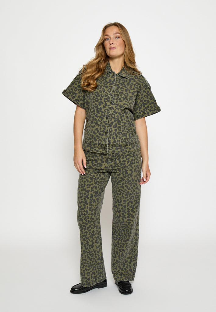 Peppercorn PCJessica Vest Vest 3627P Grape Leaf Print