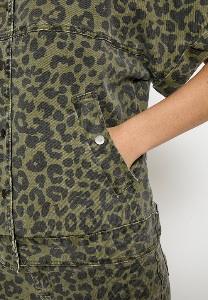 Peppercorn PCJessica Vest Vest 3627P Grape Leaf Print