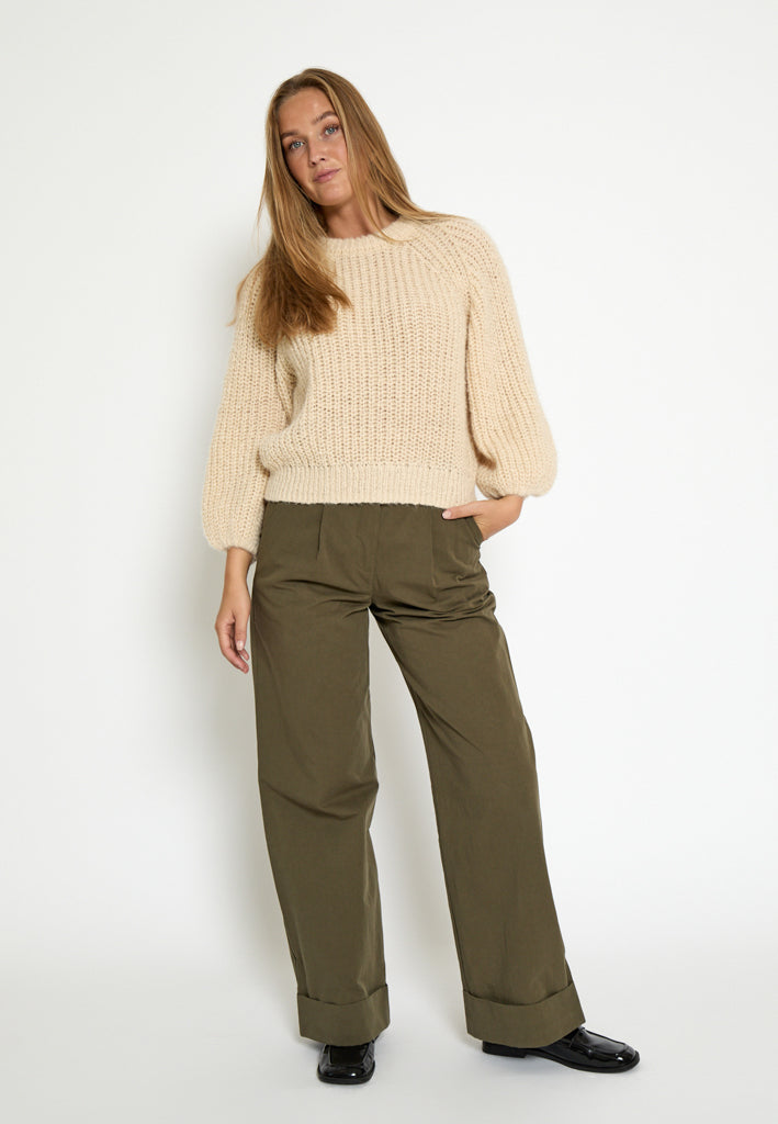 Peppercorn PCJette GRS Knit Pullover Pullover 2206 Fog Sand
