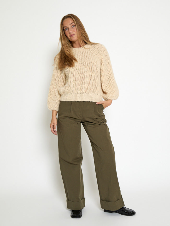 Peppercorn PCJette GRS Knit Pullover Pullover 2206 Fog Sand