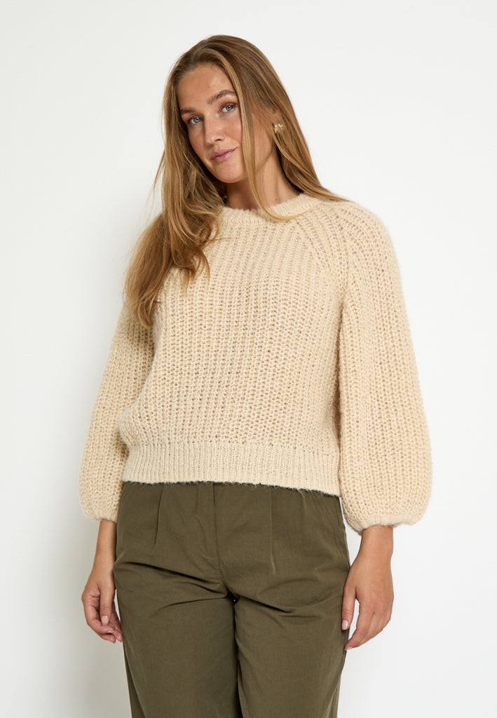 Peppercorn PCJette GRS Knit Pullover Pullover 2206 Fog Sand