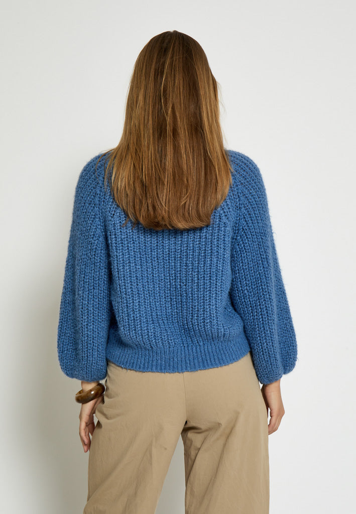 Peppercorn PCJette GRS Knit Pullover Pullover 569 Blue Riverside