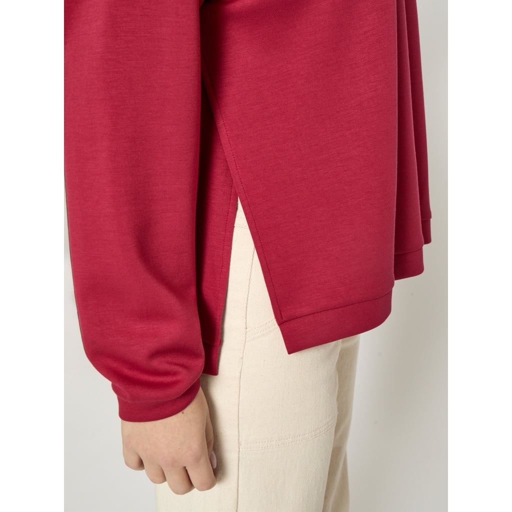 Peppercorn PCJinka Sweatshirt Sweatshirt 4023 Deep Claret Red