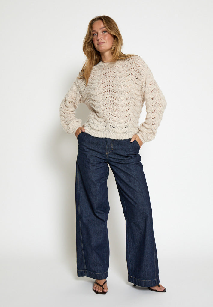 Peppercorn PCJody GRS Knit Pullover Pullover 2206 Fog Sand