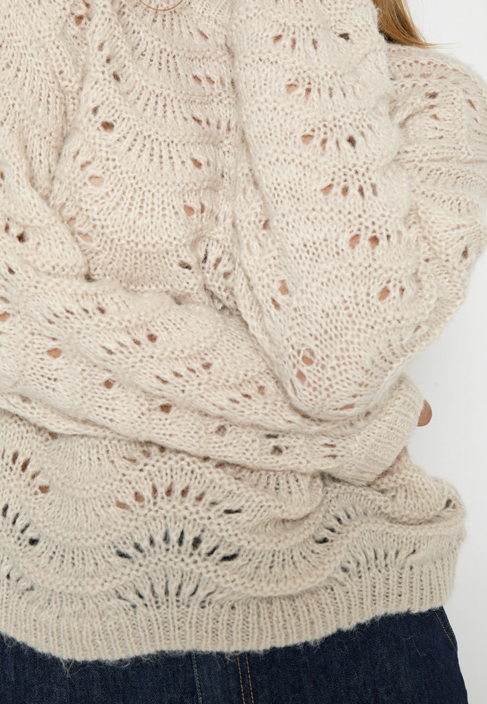 Peppercorn PCJody GRS Knit Pullover Pullover 2206 Fog Sand