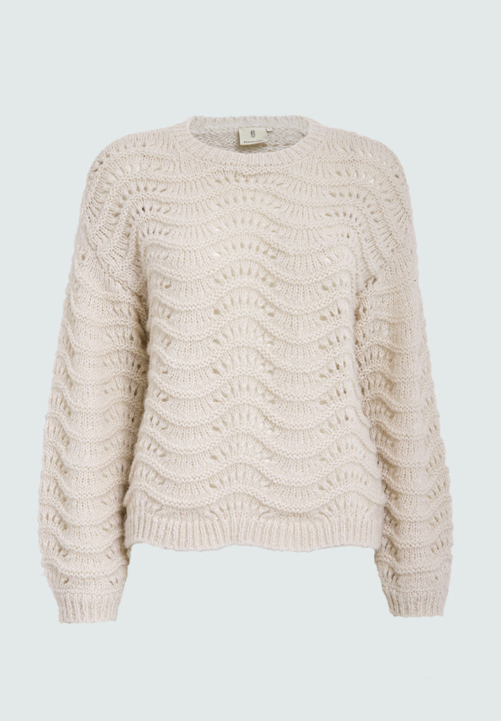 Peppercorn PCJody GRS Knit Pullover Pullover 2206 Fog Sand
