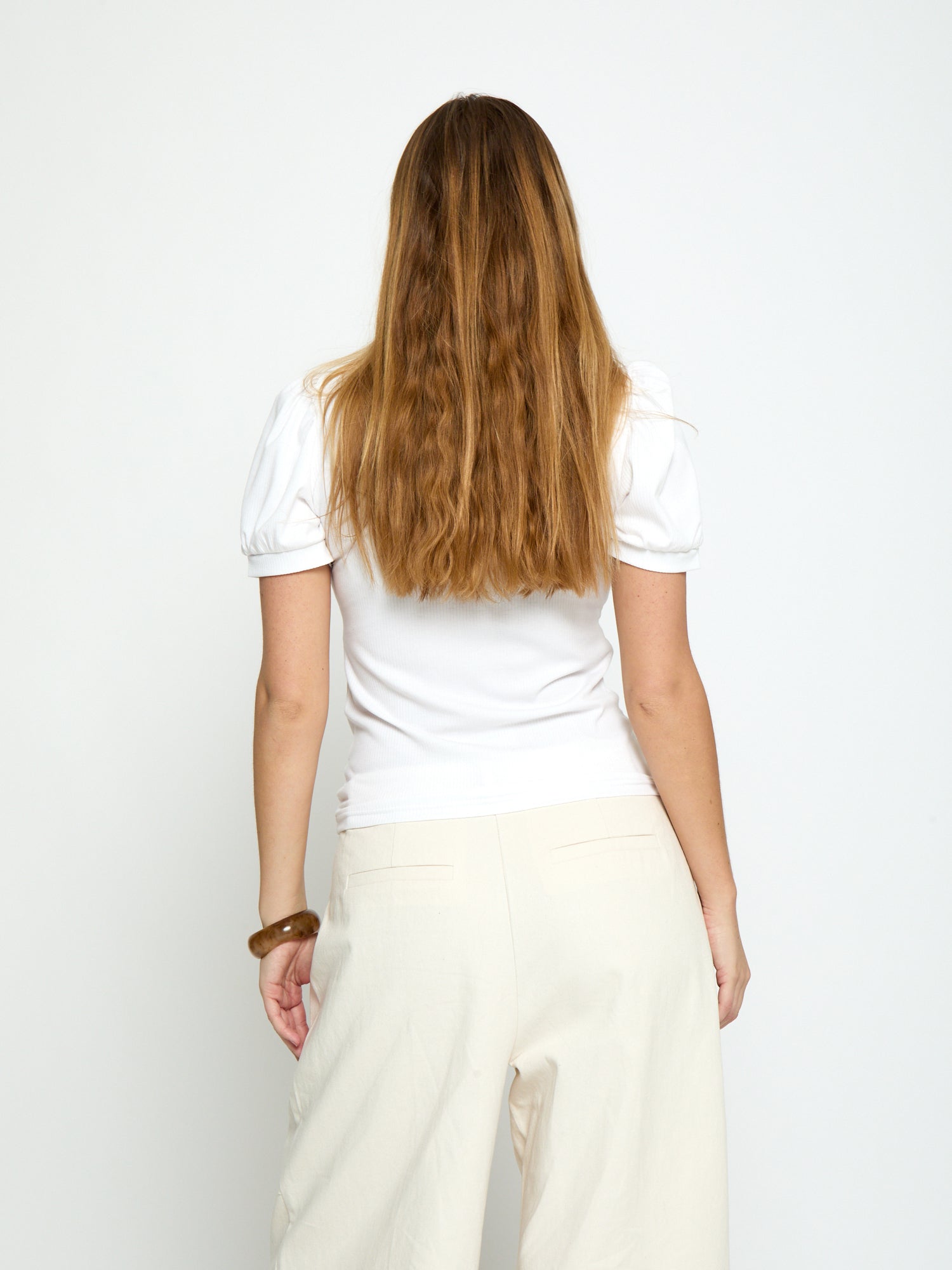 Peppercorn PCJohanna GRS T-shirt T-Shirt 0001 White