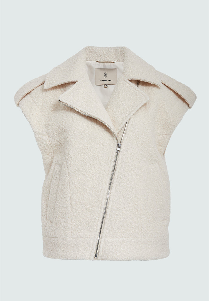 Peppercorn PCJune Vest Vest 0202 Whitecap Grey