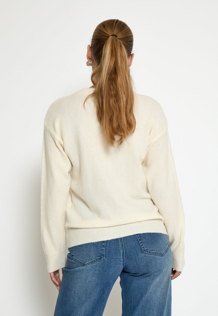 Peppercorn PCKATE PULLOVER Pullover 0065 Antique White